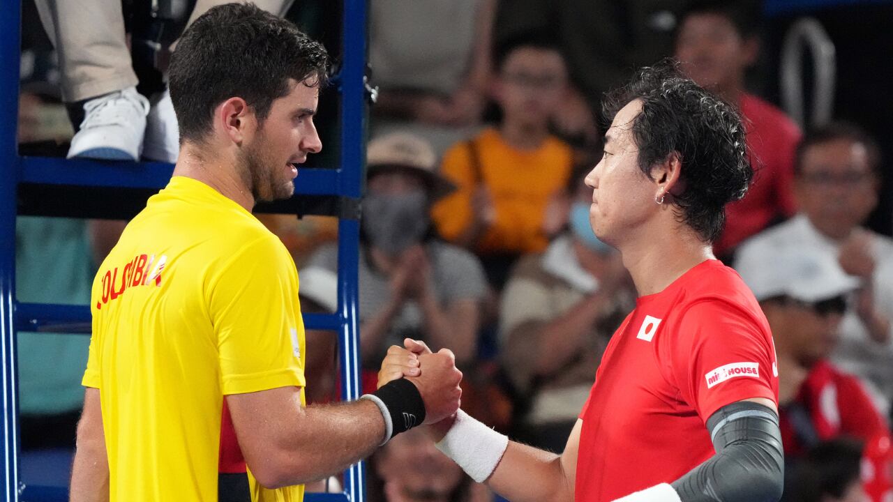 Colombia vs. Japón en la Copa Davis