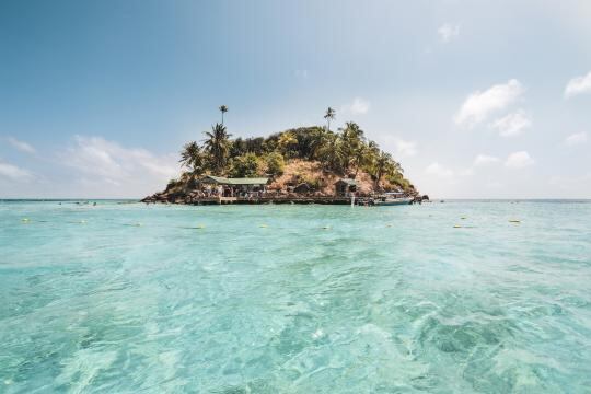 McBean Lagoon, en el archipiélago de San Andrés