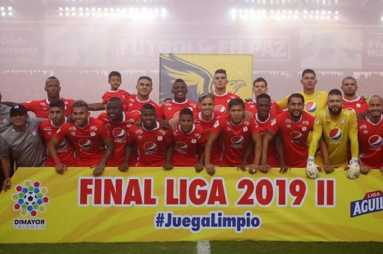 América de Cali ganó la estrella 14 en el año 2019 con Guimaraes como entrenador. Foto: Dimayor.