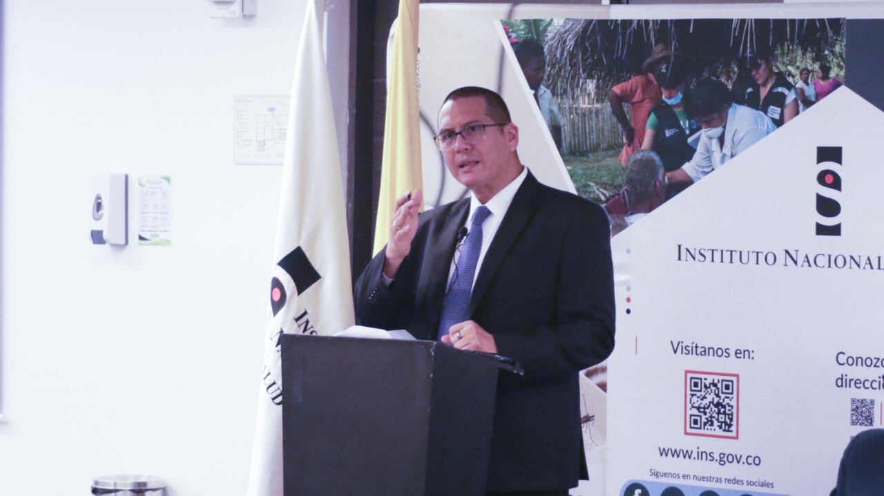 Director del Instituto Nacional de Salud, Giovanny García.