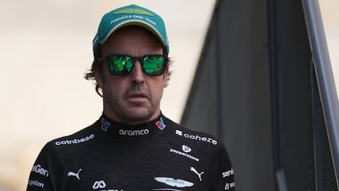 Fernando Alonso, piloto español de la escudería Aston Martin