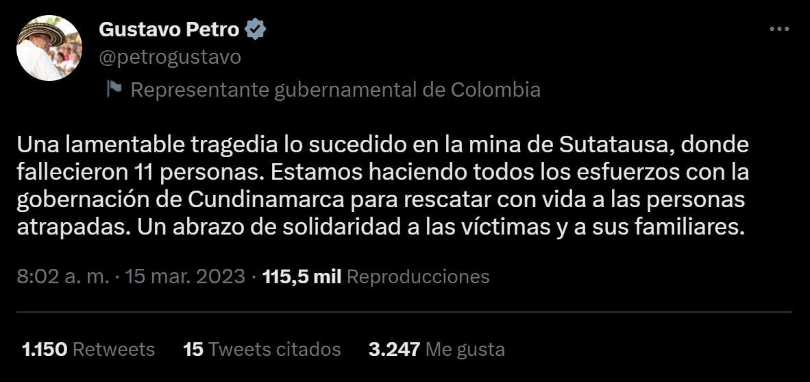 Trino Petro - Mineros Sutatausa