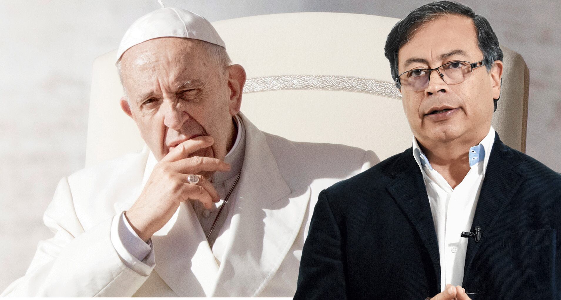 El papa Francisco recibió al candidato presidencial Gustavo Petro, en una audiencia privada de la que no quedó registro fotográfico público.