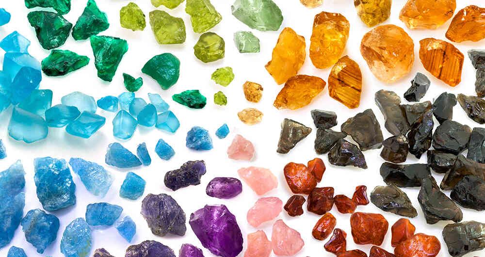Estas son algunas de las piedras preciosas más llamativas por características como el color.