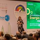 Intervención de Carolina Rojas, presidenta ejecutiva de Fedebiocombustibles. Foto: Cortesía Fedebiocombustibles.