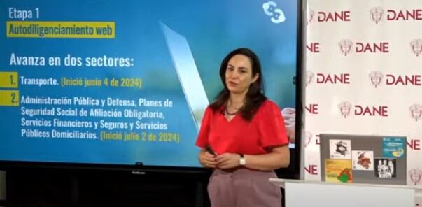 Piedad Urdinola, directora del Dane