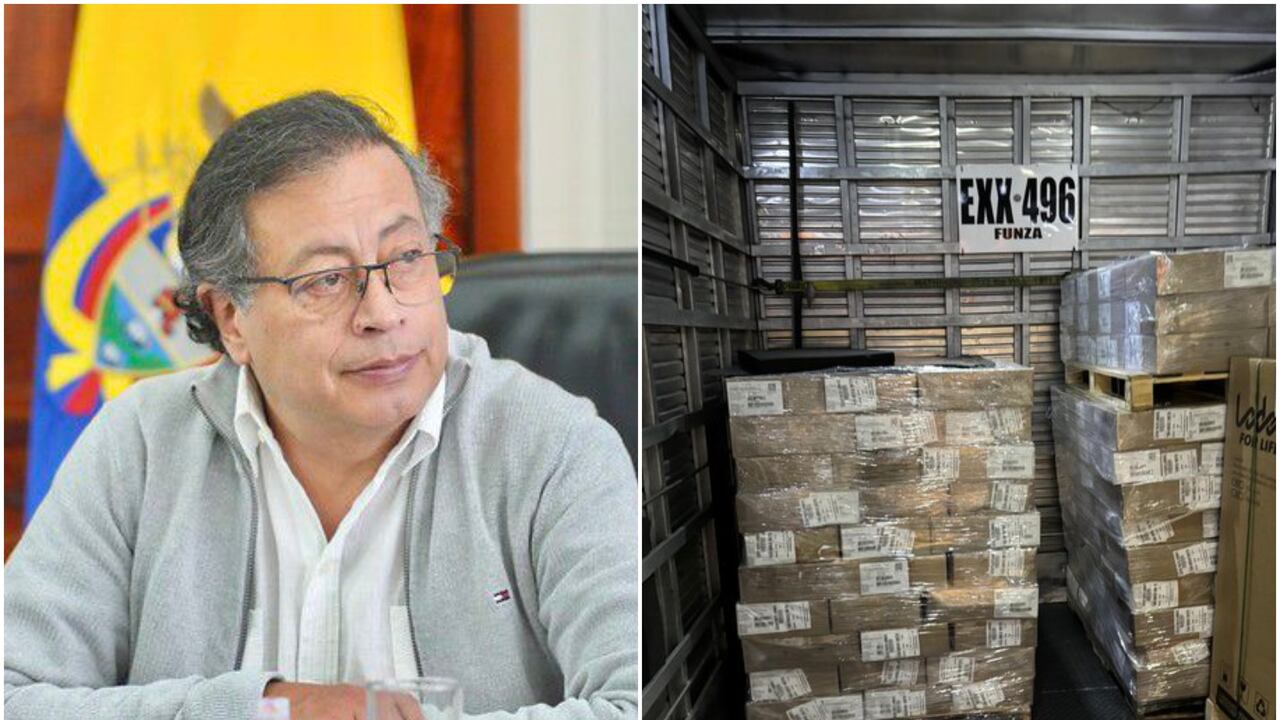 Gustavo Petro y medicamentos contra el VIH.