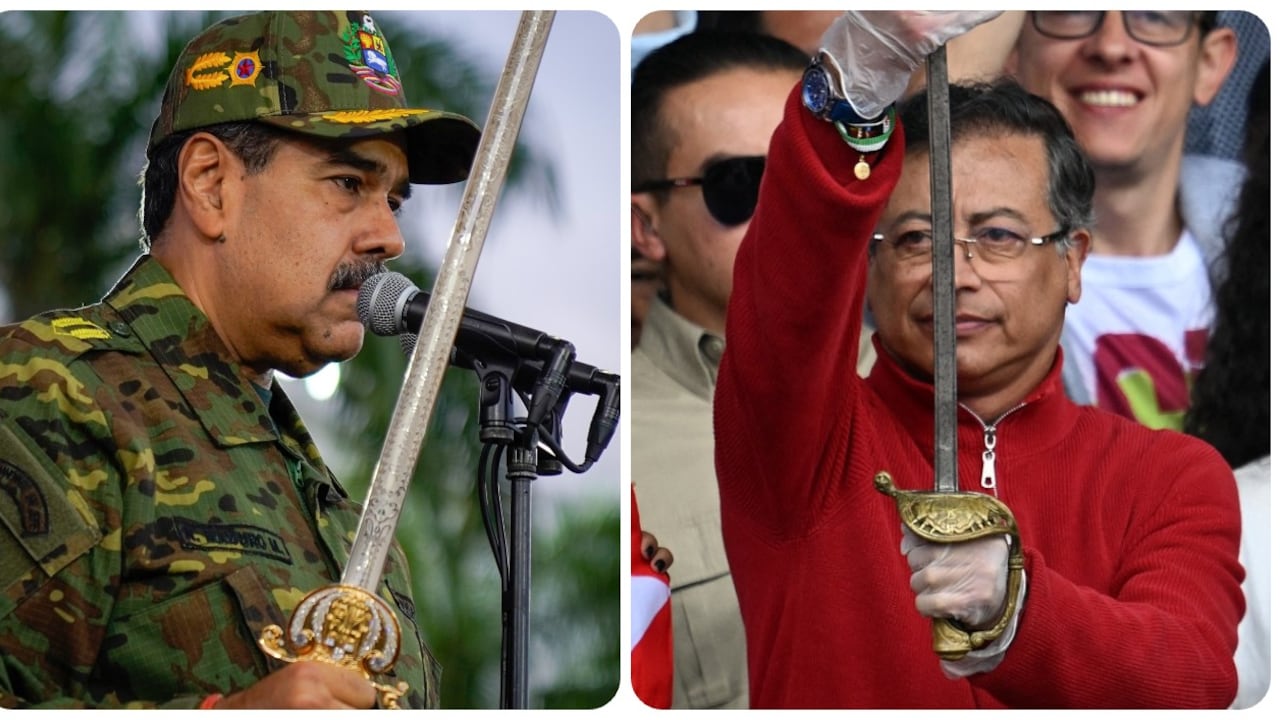 El gesto de Maduro que comparan con el de Gustavo Petro el día de su posesión: esta fue la advertencia que lanzó a los militares