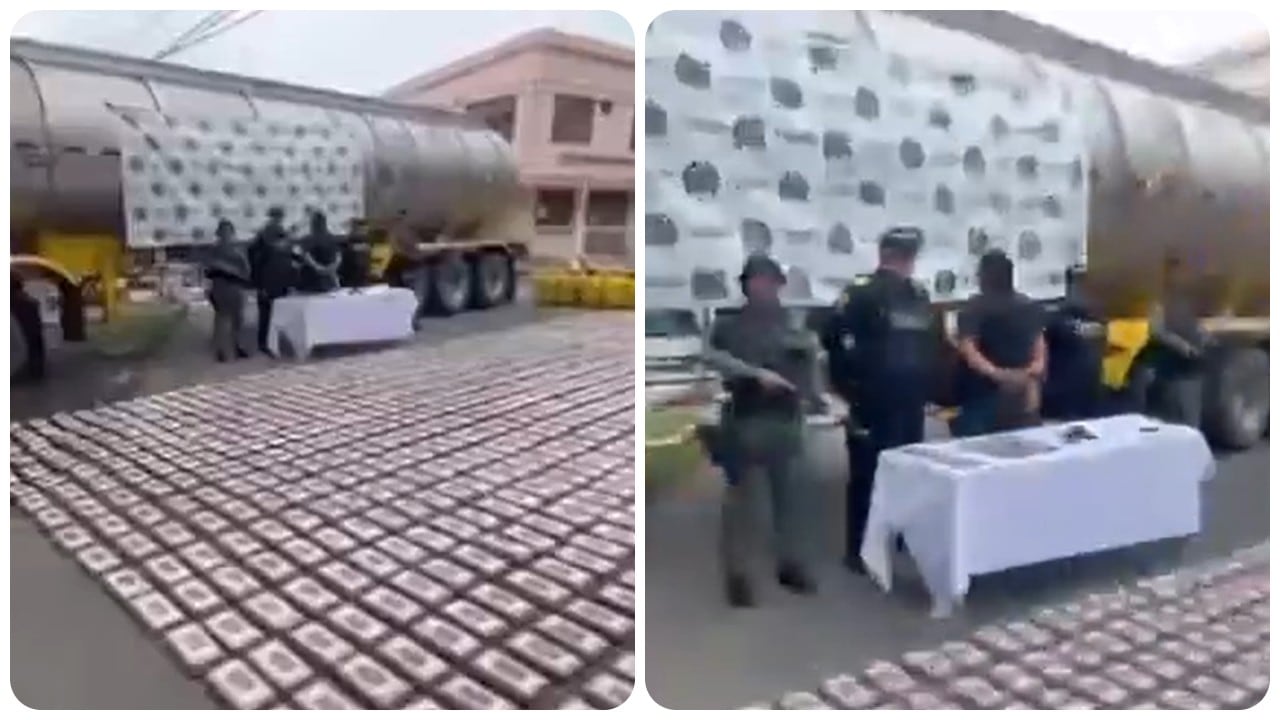Policía incautó 1.412 kilos de cocaína en Valle del Cauca.