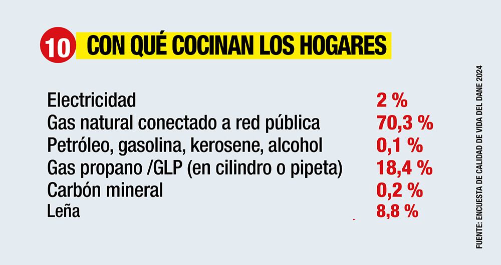 Radiografía de los hogares colombianos.