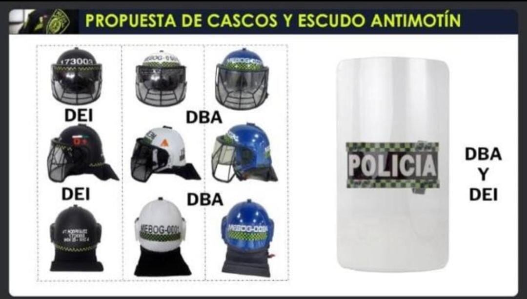 esta sería la nueva cara del Esmad, según el director de la Policía