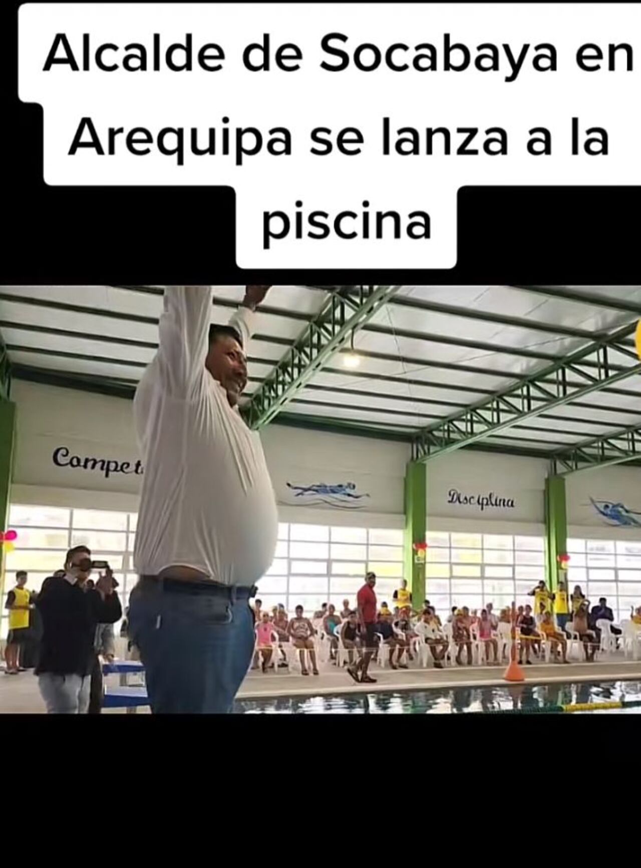 Alcalde nadador