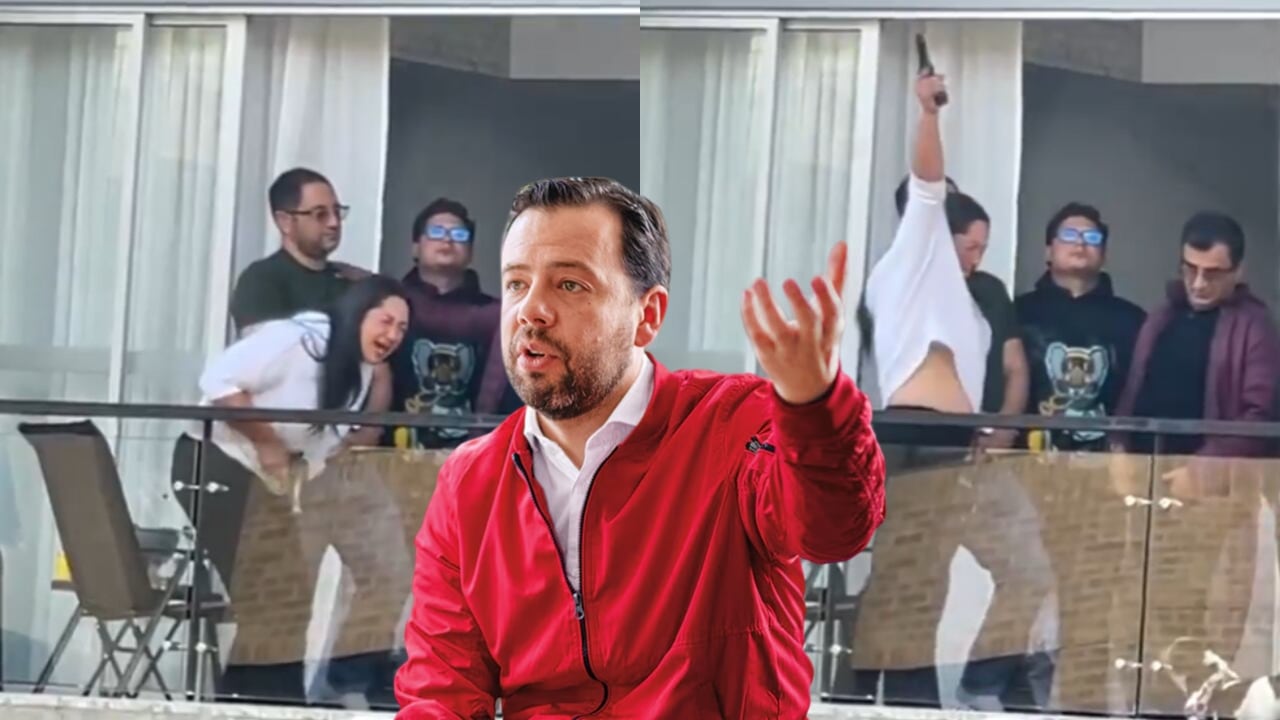 El alcalde Galán pidió investigar a la mujer que disparó al aire desde el balcón de un apartamento al norte de Bogotá.