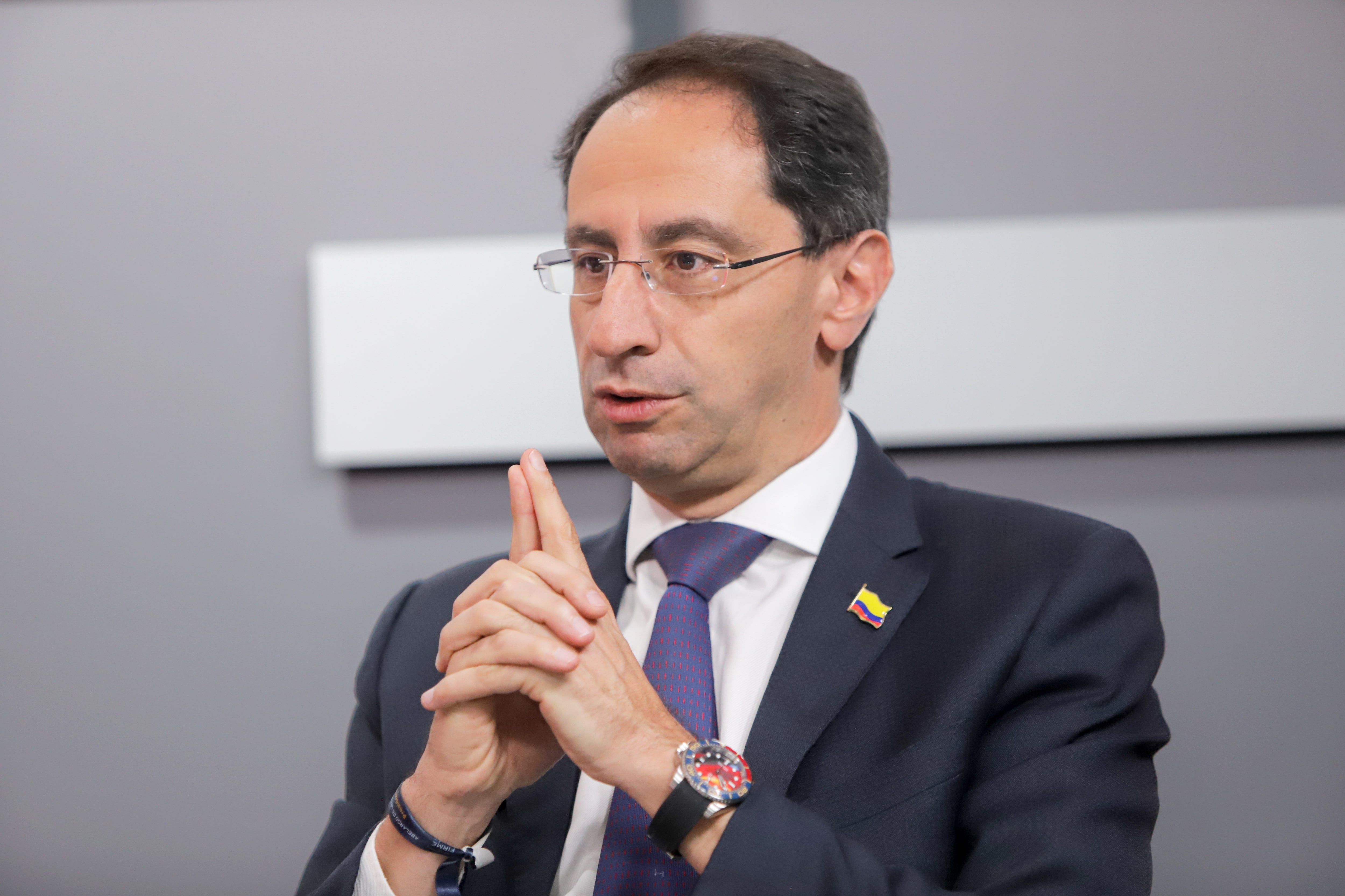El candidato vicepresidencial José Manuel Restrepo, la fórmula de Abelardo De La Espriella