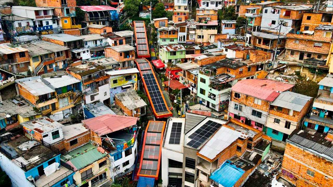 Comuna 13 de Medellín. Foto: Alcaldía de Medellín