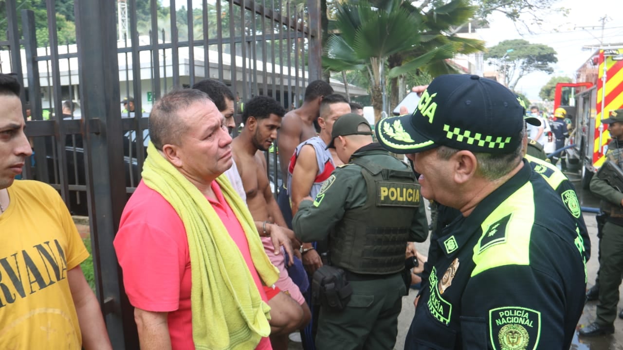 Los privados de la libertad serán llevados a otras estaciones de Policía de la ciudad.