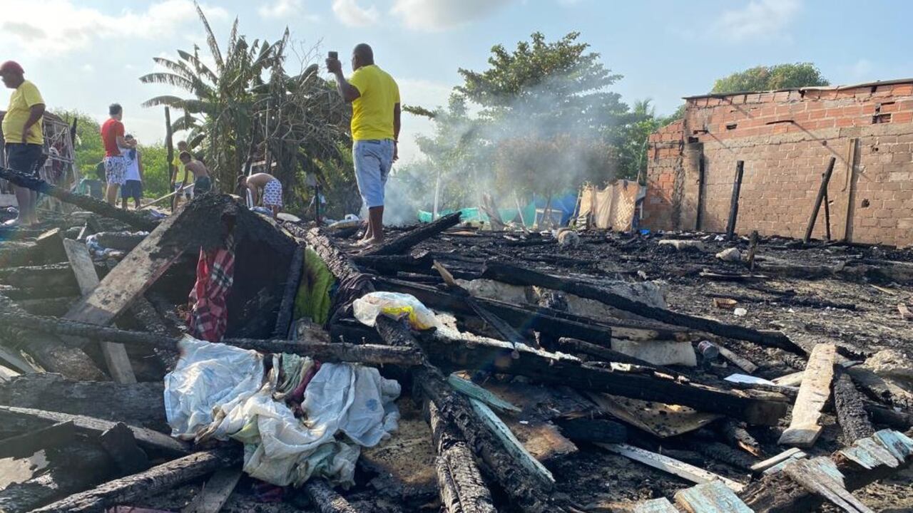 Incendio en Cartagena
