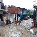 Varias familias tuvieron que ser evacuadas por fuerte lluvias en el área metropolitana de Bucaramanga.