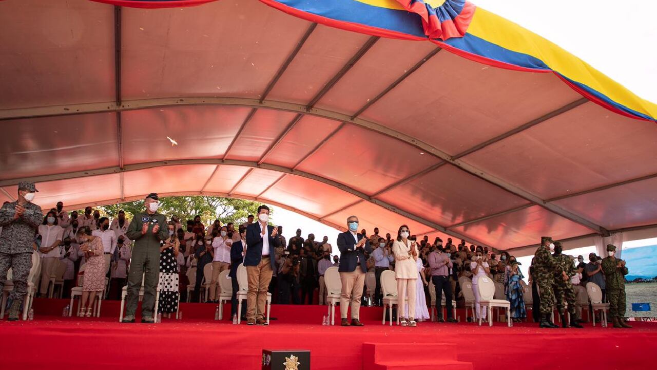 Celebración 7 de agosto. Foto: Cortesía Presidencia de la República