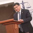 El vicepresidente de la Corte Constitucional, magistrado Jorge Enrique Ibáñez, se refirió a los obstáculos que enfrentan las mujeres en la Rama Judicial.