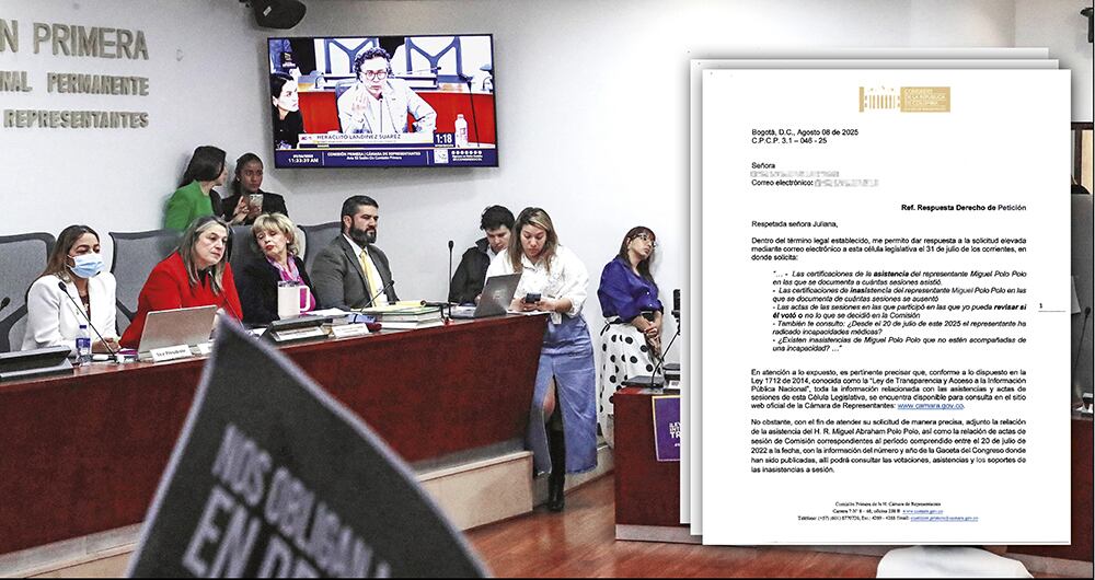 Documentos prueban la ausencia de Polo Polo en las votaciones claves.