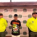 Este joven fue capturado en el barrio Bavaria.