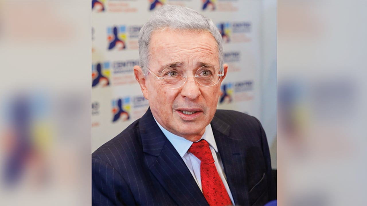El expresidente Álvaro Uribe.