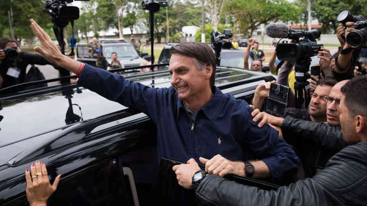 Bolsonaro llegó a segunda vuelta con una gran ventaja.