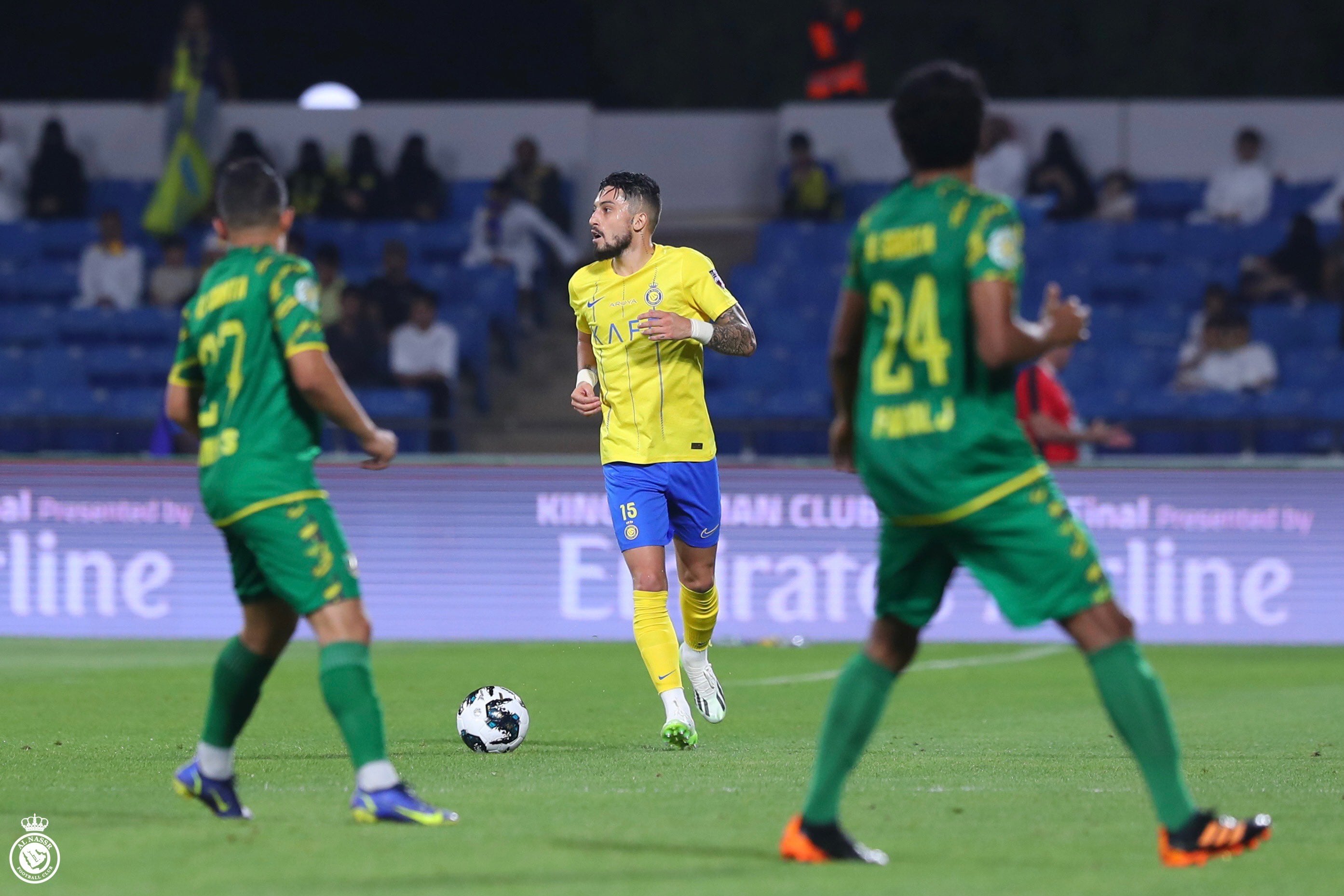 Cristiano Ronaldo le dio la clasificación a la final del Campeonato de Clubes Árabes al Al-Nassr.