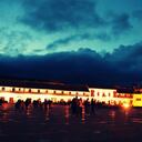 Atardecer en el Centro de Tunja