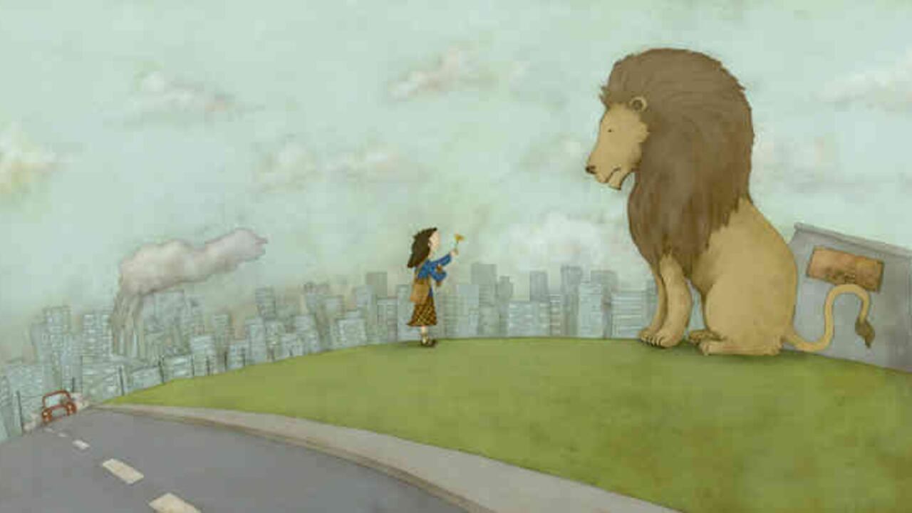 Esta imagen da vida a la ludoteca en el Centro de Memoria, que lleva el nombre del libro, 'Camino a casa'.