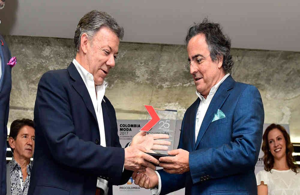 Juan Manuel Santos y Jota Jairo Hoyos.