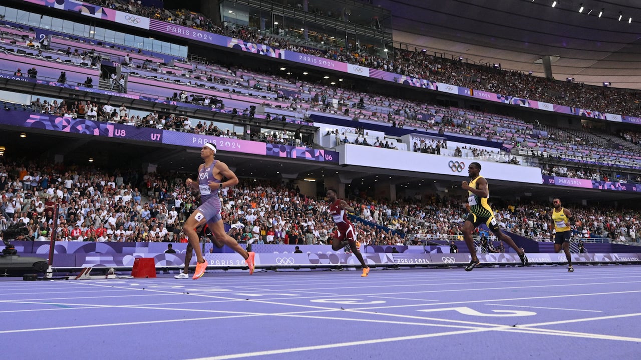 Anthony Zambrano en los Juegos Olímpicos de París 2024.