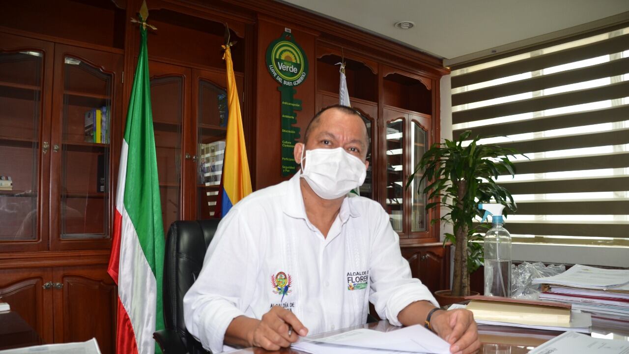 El alcalde de Florencia, Caquetá, Luis Antonio Ruiz Cicery, anunció además que se harán modificaciones a decretos gracias a la baja ocupación de UCI que tienen.