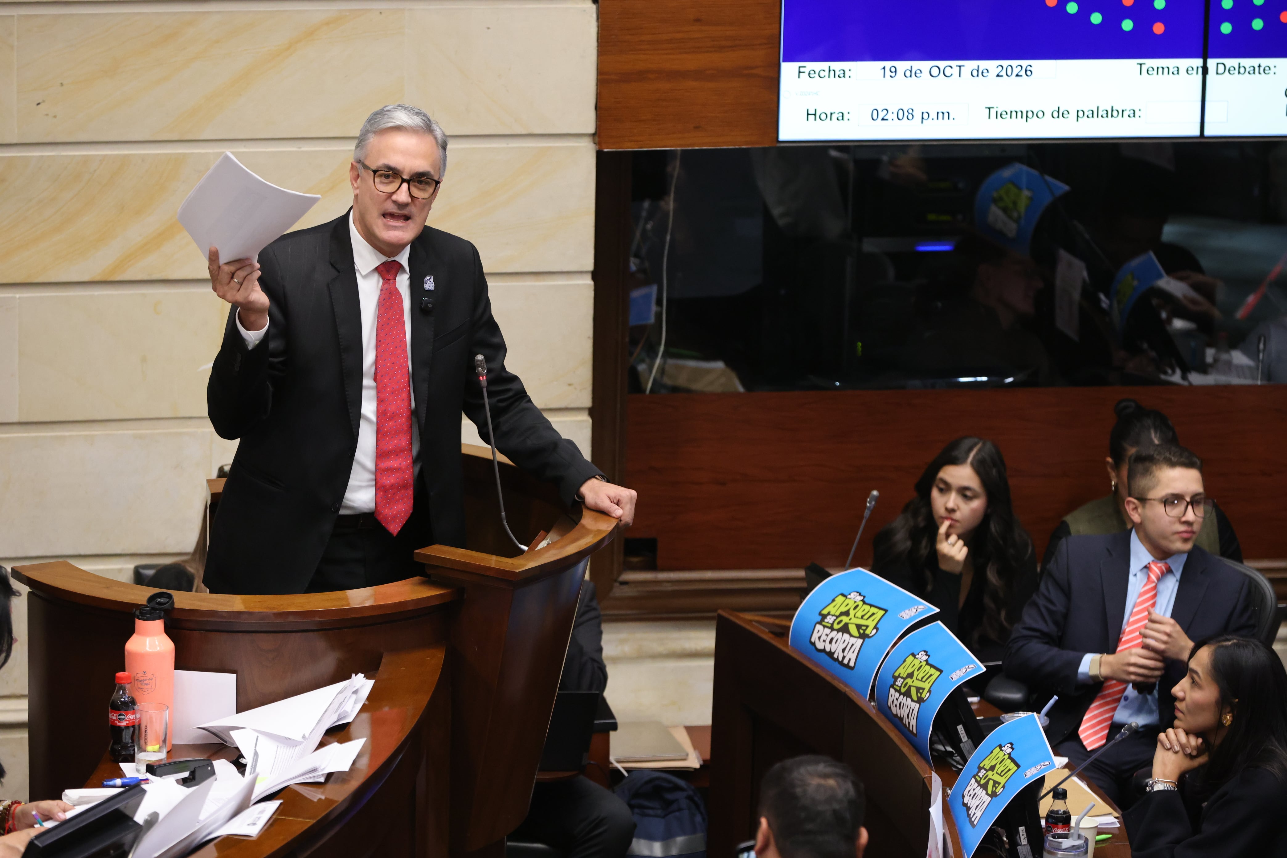 Plenaria del Senado debate del proyecto de ley, Presupuesto General de la Nación 2027. 19 octubre 2026
