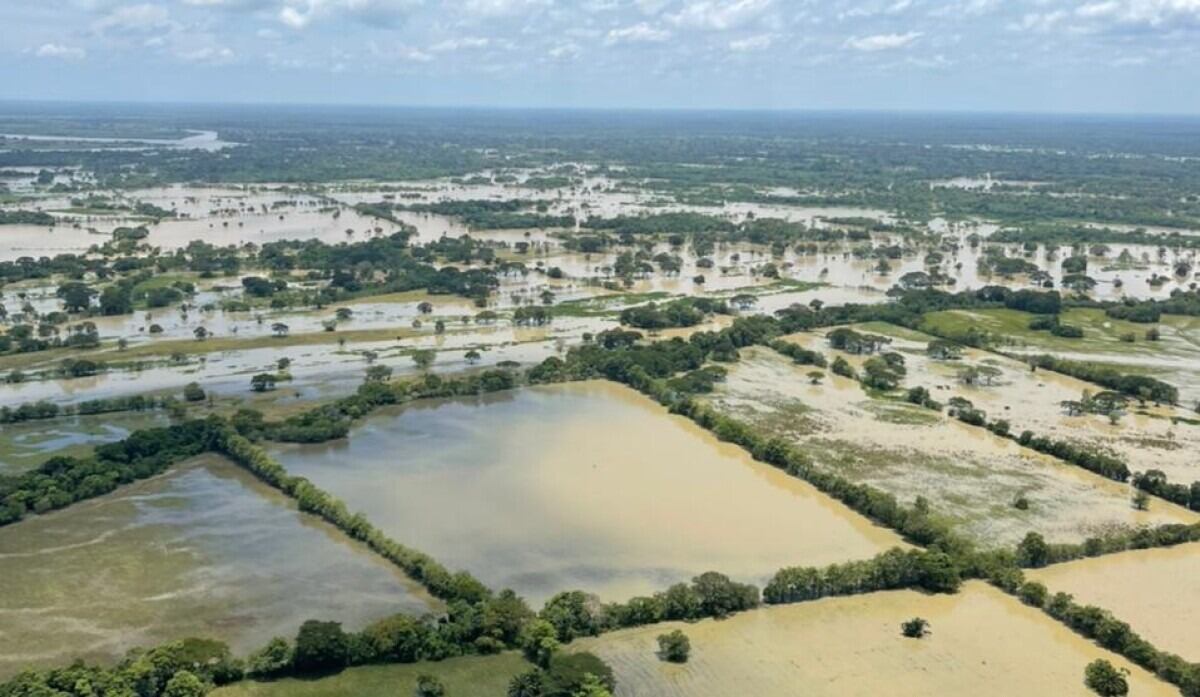 La Mojana (Sucre) en medio de inundaciones