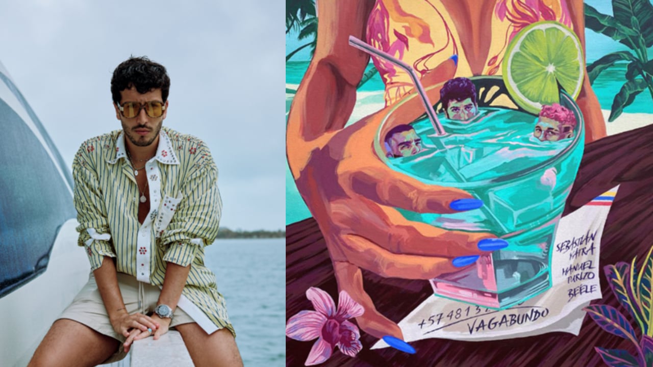 Vagabundo de Sebastián Yatra, Manuel Turizo y Beéle ya está disponible en plataformas