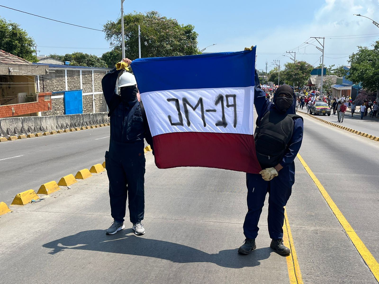 Marcha en Barranquilla.