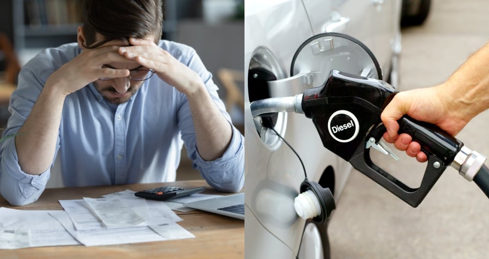 Incremento del diésel