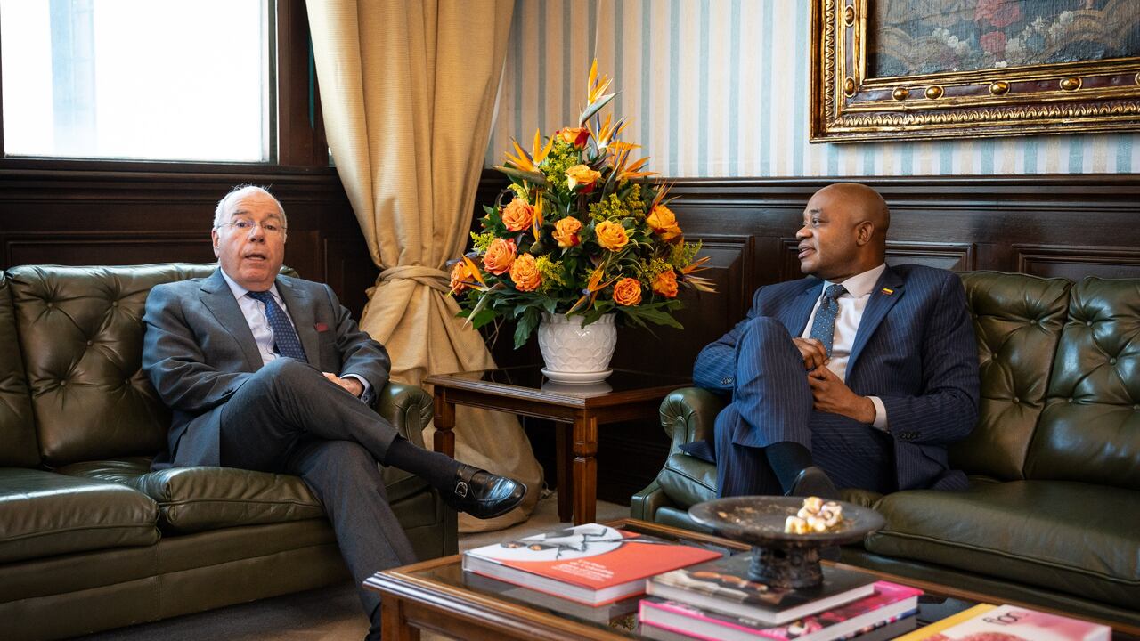Luis Gilberto Murillo y su homólogo brasileño, Mauro Vieira.