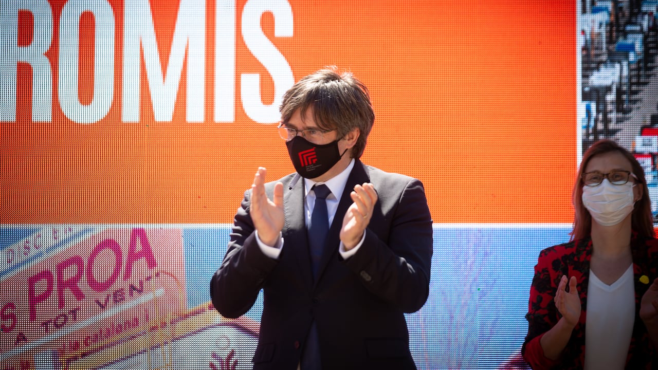 Carles Puigdemont tiene de manera provisional la inmunidad parlamentaria.