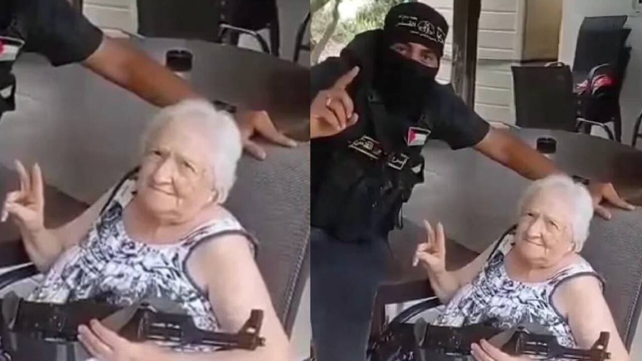 La mujer evitó que fuera llevada en cautiverio por líderes del grupo Hamás.