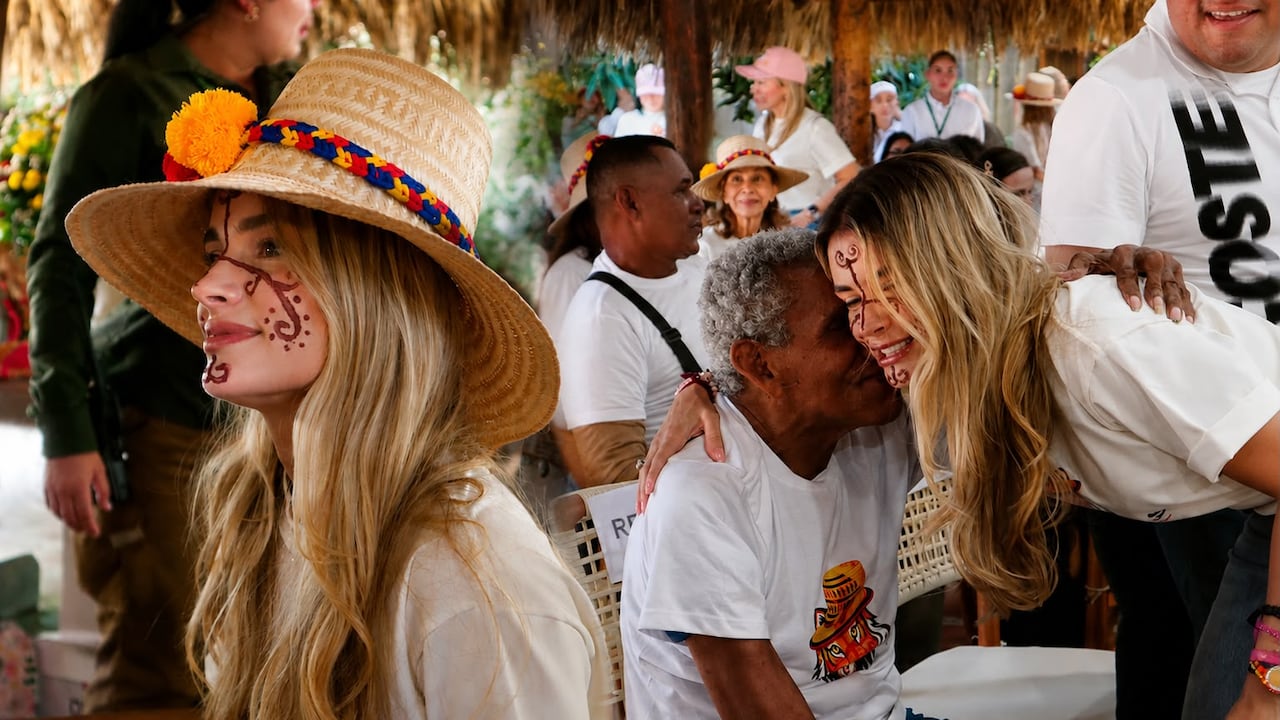Ana Lucía Pineda en La Guajira.