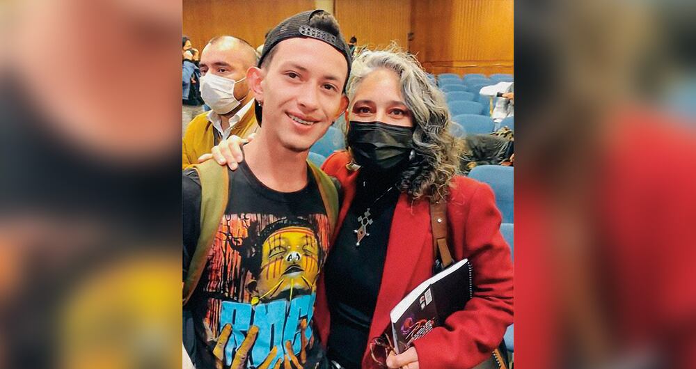 El joven también conoció a María José Pizarro.