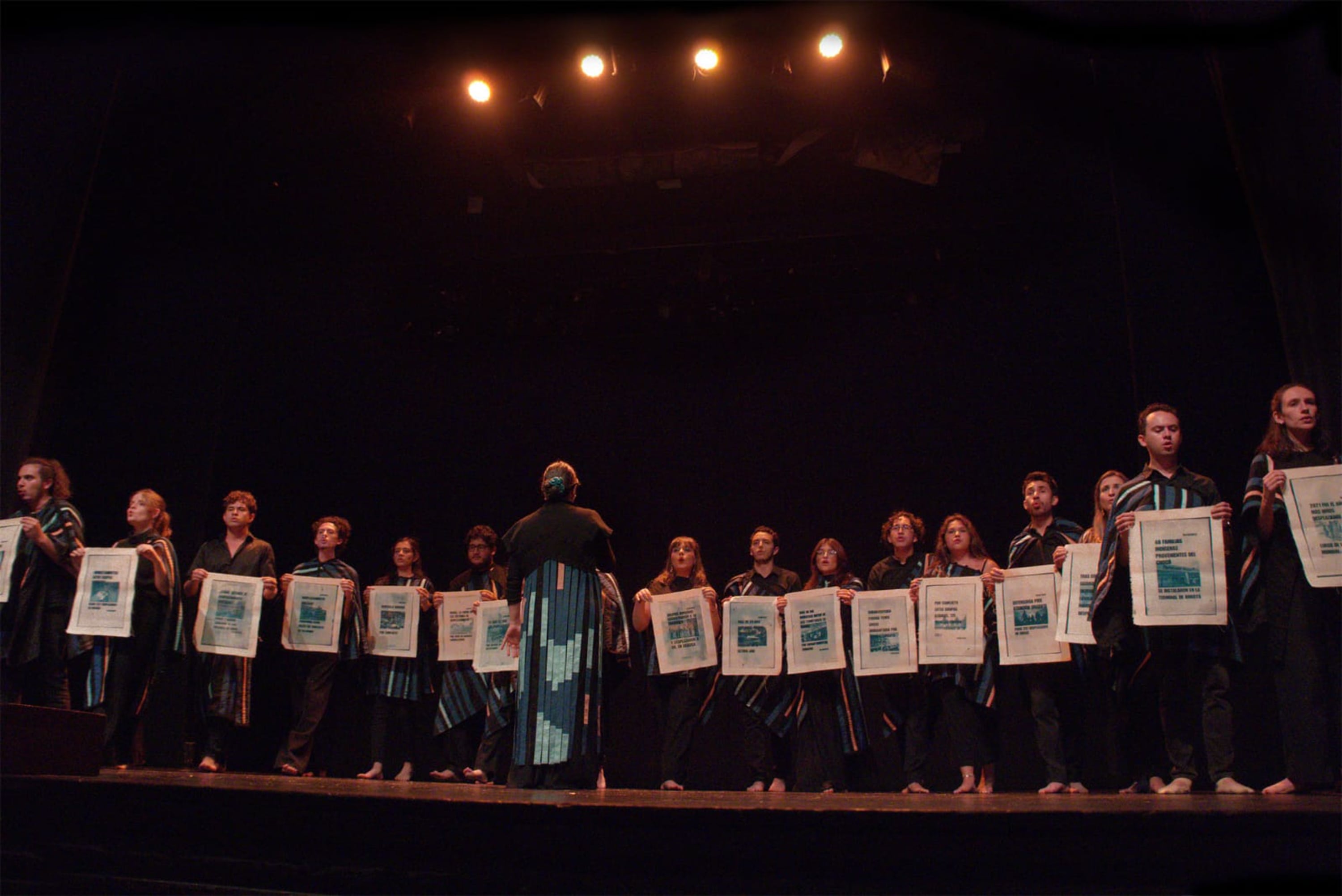 Coroncoro Ensamble Vocal. Fotografía: Mauricio Vélez Sosa.