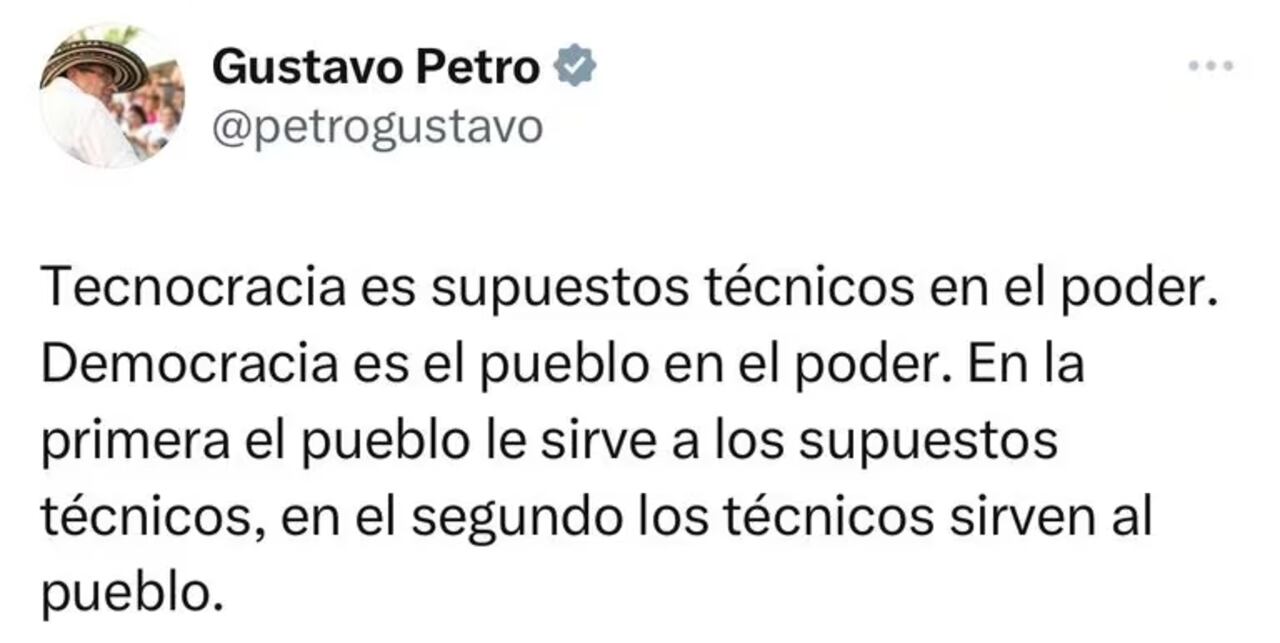Mensaje presidente Gustavo Petro
