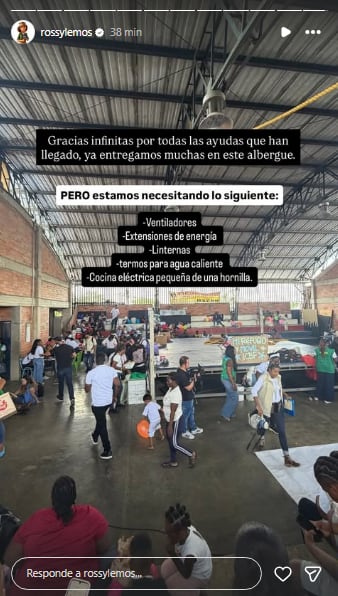 Rossy Lemos aclaró nuevos insumos que se necesitan en el Chocó.