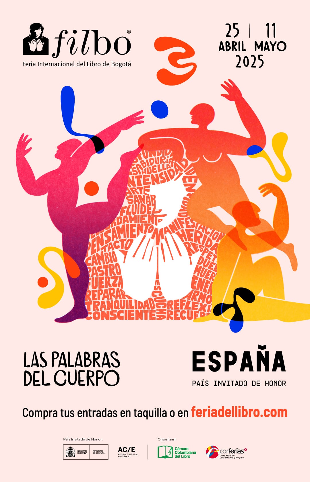 Imagen oficial de la FILBo 2025, el evento cultural más masivo del país.