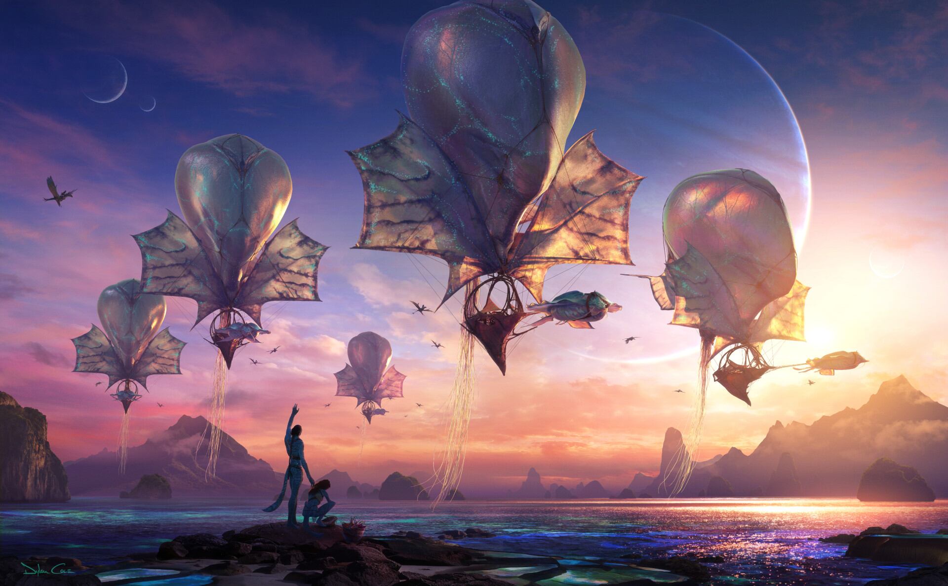 AVATAR: FUEGO Y CENIZAS - Arte conceptual de. Paul Ozzimo ©2025 20th Century Studios. Reservados todos los derechos