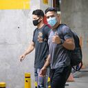 James Rodríguez y Falcao García llegaron a Barranquilla